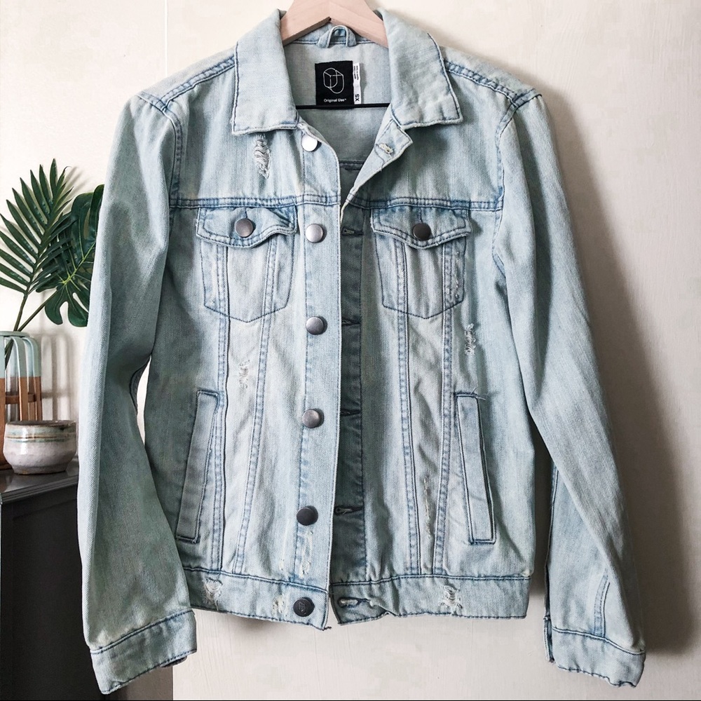 NWOT Original Use Jean Jacket